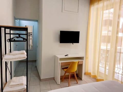 Double Room, Balcony, City View | Desk, laptop workspace, free WiFi