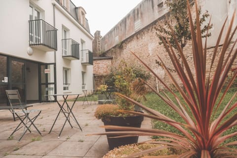 Clean and functional interiors provide a comfortable base for exploring historic Quimper.