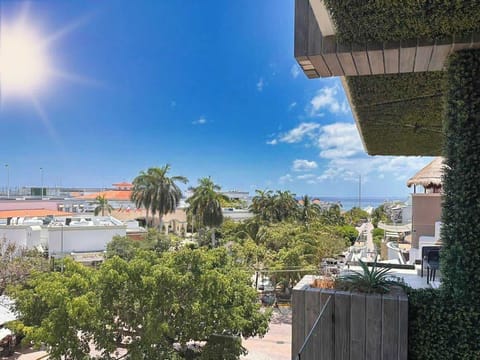You'll have one of the best views of the city from your private balcony.