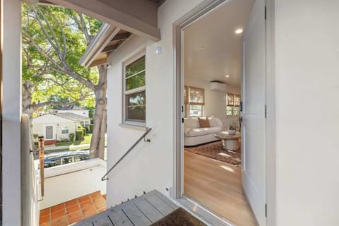 The doors are equipped with smart locks