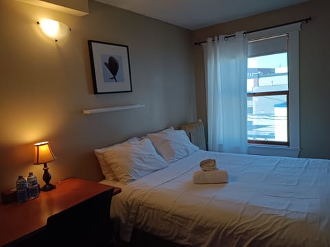 Premium bedding, free WiFi, bed sheets