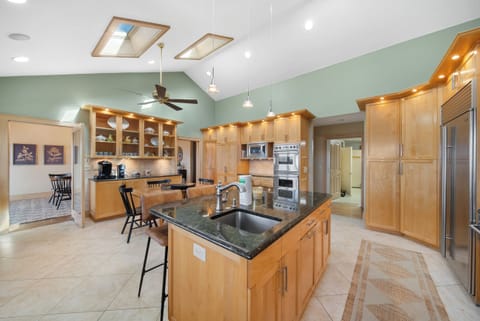Bright Open Kitchen with Center Island