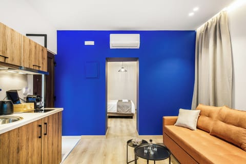Compact kitchenette equipped with essentials to meet your daily needs 
