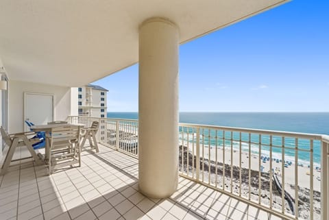 Beach Club 1810A Gulf Front Balcony