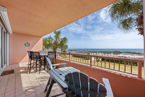 Beach Club 203D Gulf Front Balcony