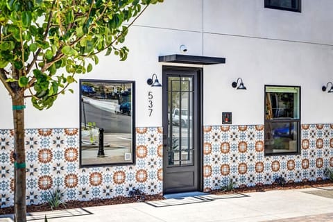 Every detail in this modern exterior speaks to understated elegance.