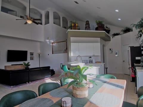 Dining room, living room, and kitchen!
