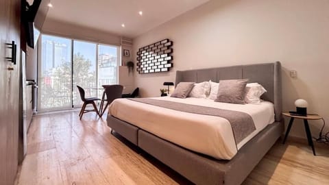 City Apartment, Balcony, City View | Premium bedding, down comforters, Tempur-Pedic beds, in-room safe