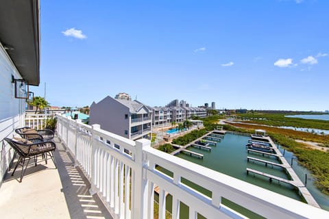 Step out and soak in stunning sea views from your private balcony.