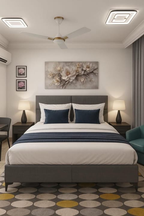 Deluxe Room, City View | Iron/ironing board, WiFi (free)