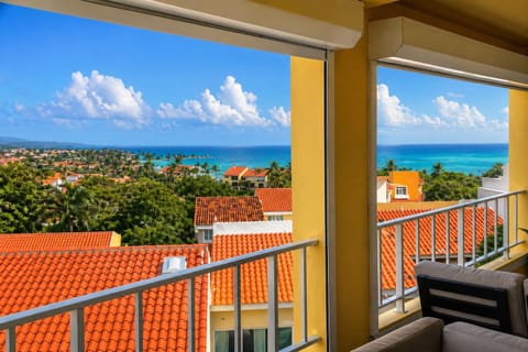 Turquoise ocean views and tropical breezes from the private master terrace.