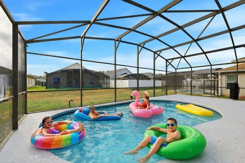 Relax in your own private pool in your backyard!
