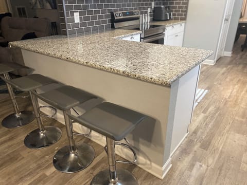 Enjoy Lounging and cooking with others at the counter