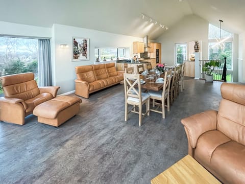 Open plan living space | Grey Rocks House, Kippford, near Dalbeattie