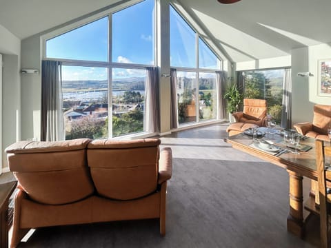 Open plan living space | Grey Rocks House, Kippford, near Dalbeattie