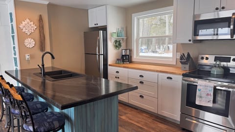 Space for creating breakfast or BBQ