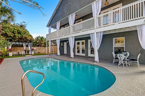 Sunny pool vibes, your perfect chill spot!
