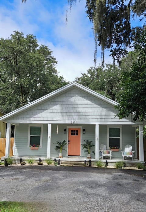 Plenty parking available right in front of the house