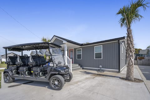 Experience Beaufort in Luxury. 6 passenger golf cart included at Teaches Reach