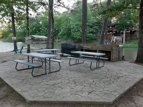 Community picnic site. Sandy beach area near by.