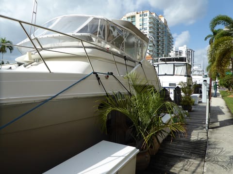 Marina just off patio
