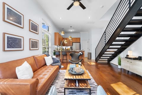 Modern styled living area