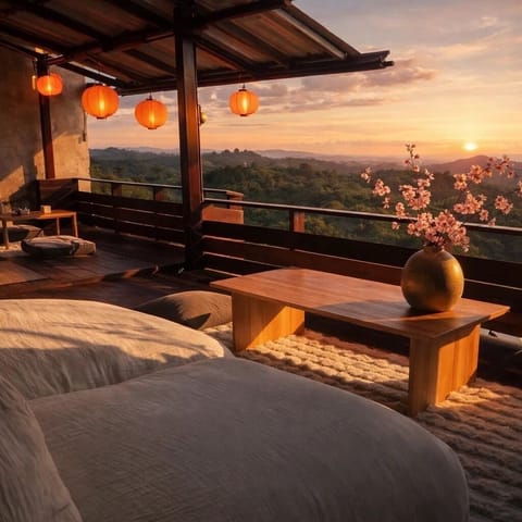 Superior Suite, Hill View | Terrace/patio