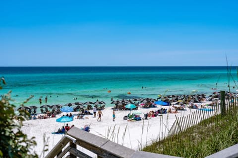 Beach nearby, white sand