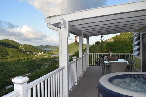 Lime Time Cottage Balcony View