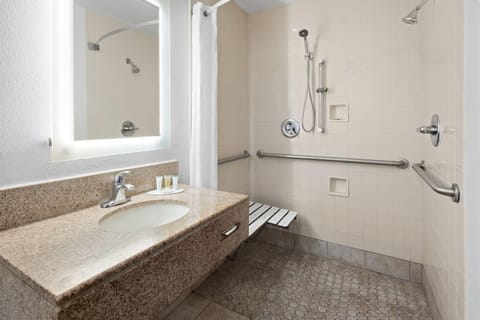 Room, 1 King Bed, Accessible, Non Smoking (Bathtub w/ Grab Bars) | Accessible bathroom