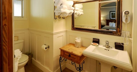 Room, 2 Queen Beds, Non Smoking | Bathroom | Shower, free toiletries, hair dryer, towels