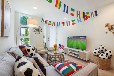 FIFA-themed staging available upon request.