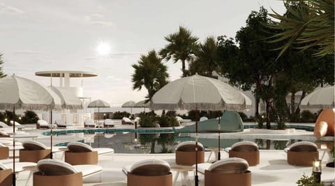 3 outdoor pools