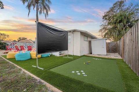 Hole-in-fun guaranteed. Challenge your friends or family to a round of putting and see who takes home the bragging rights.