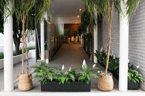 Interior entrance