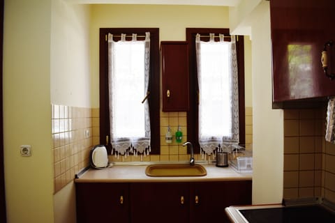 City Apartment | Private kitchen | Fridge, microwave, stovetop, espresso maker