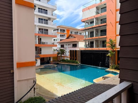 Apartment, 1 Bedroom, Smoking, Balcony | Pool | Outdoor pool