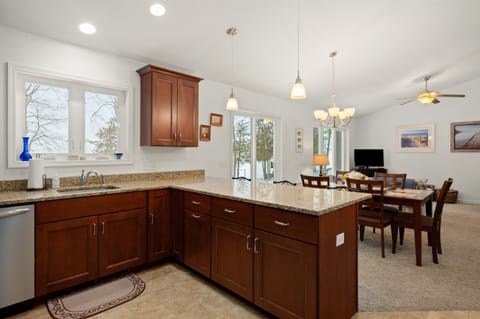 Kitchen and dining area 