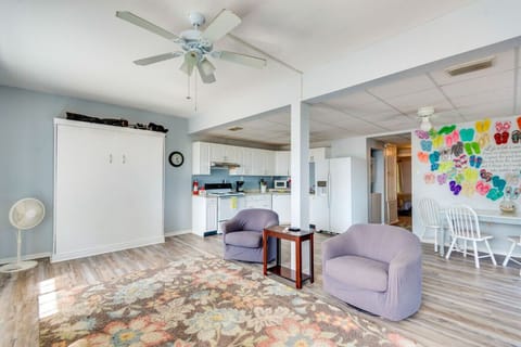 Sunrise Living Room | Media Console | Dining Area Connection