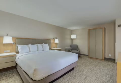 Sink into crisp linens for a deeply restful night.