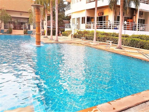 Apartment, 1 Bedroom, Smoking, Balcony | Pool | Outdoor pool