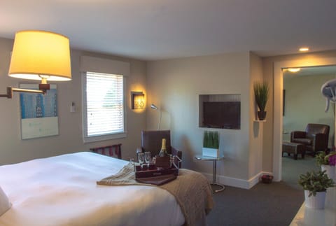 Select Guest Room | Down comforters, individually decorated, blackout drapes