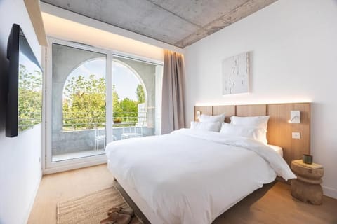 Double Room, Balcony, Garden View | Desk, laptop workspace, free WiFi