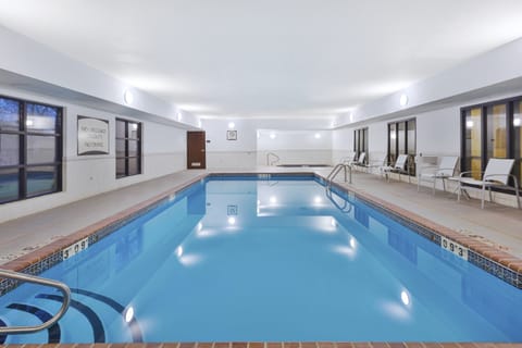Lounge around the pool after a day of adventure.