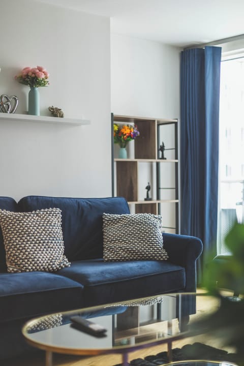 Apartment | Living area | 40-inch Smart TV with digital channels, Netflix, streaming services