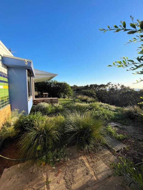 The house overlooks the National Park and Ocean beyond
