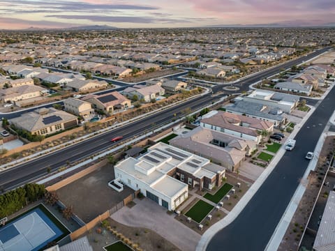 Aerial view of the listing