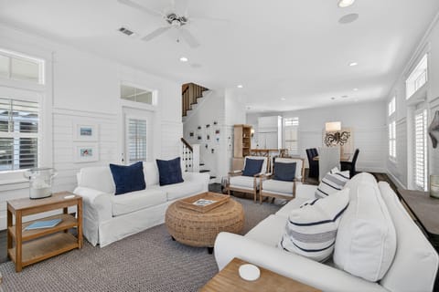 White Dunes - Seagrove Beach - Living Room