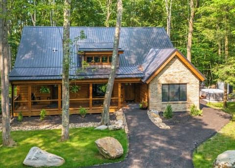 Spruce Hollow is a lake access Deep Creek Lake vacation rental.