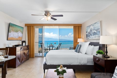Drift to sleep with ocean views at your doorstep.